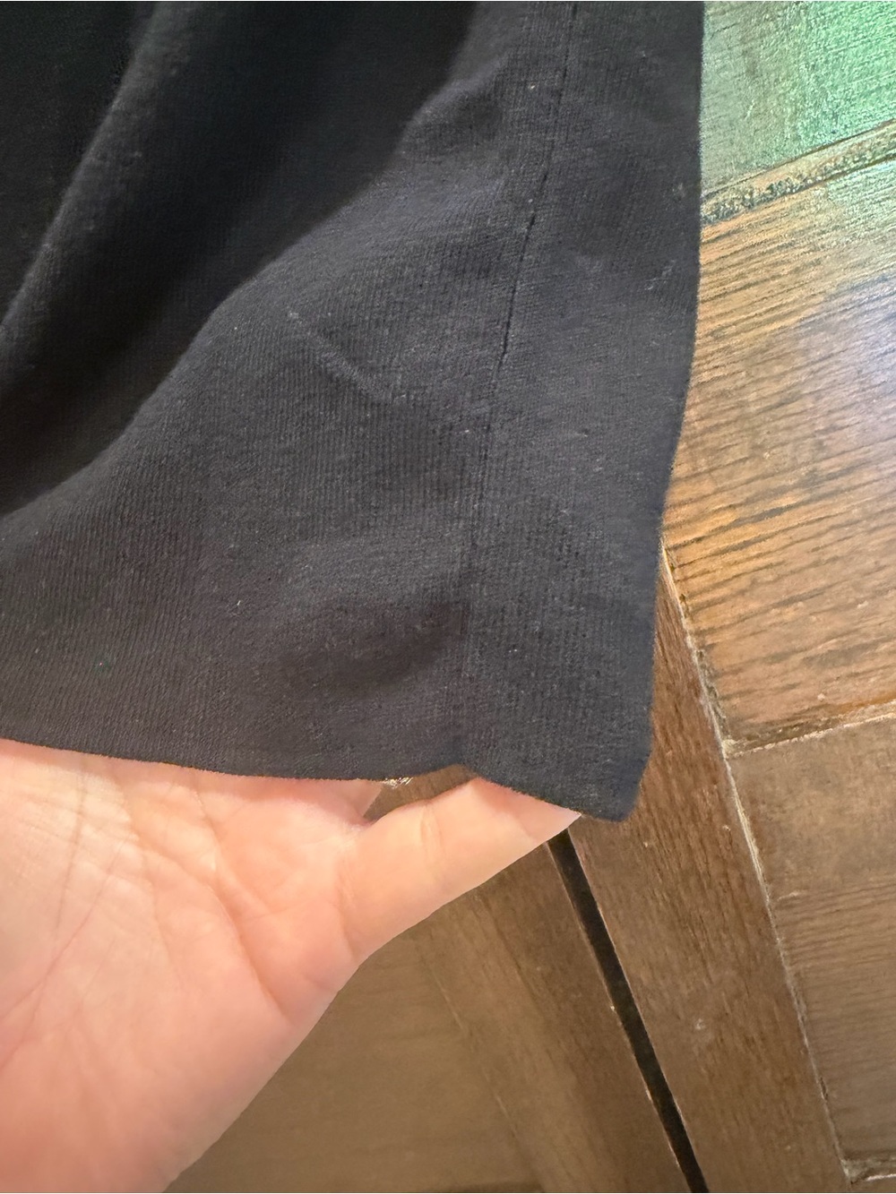 Talbots medium knit shell Black sweater capped sleeve tank top business casual - Picture 12 of 12
